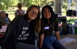 Témoignage de Pham en scolarité aux USA avec une amie américaine