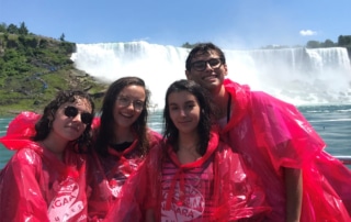 Témoignage de Chloé en séjour linguistique au Canada Chloé chutes du Niagara