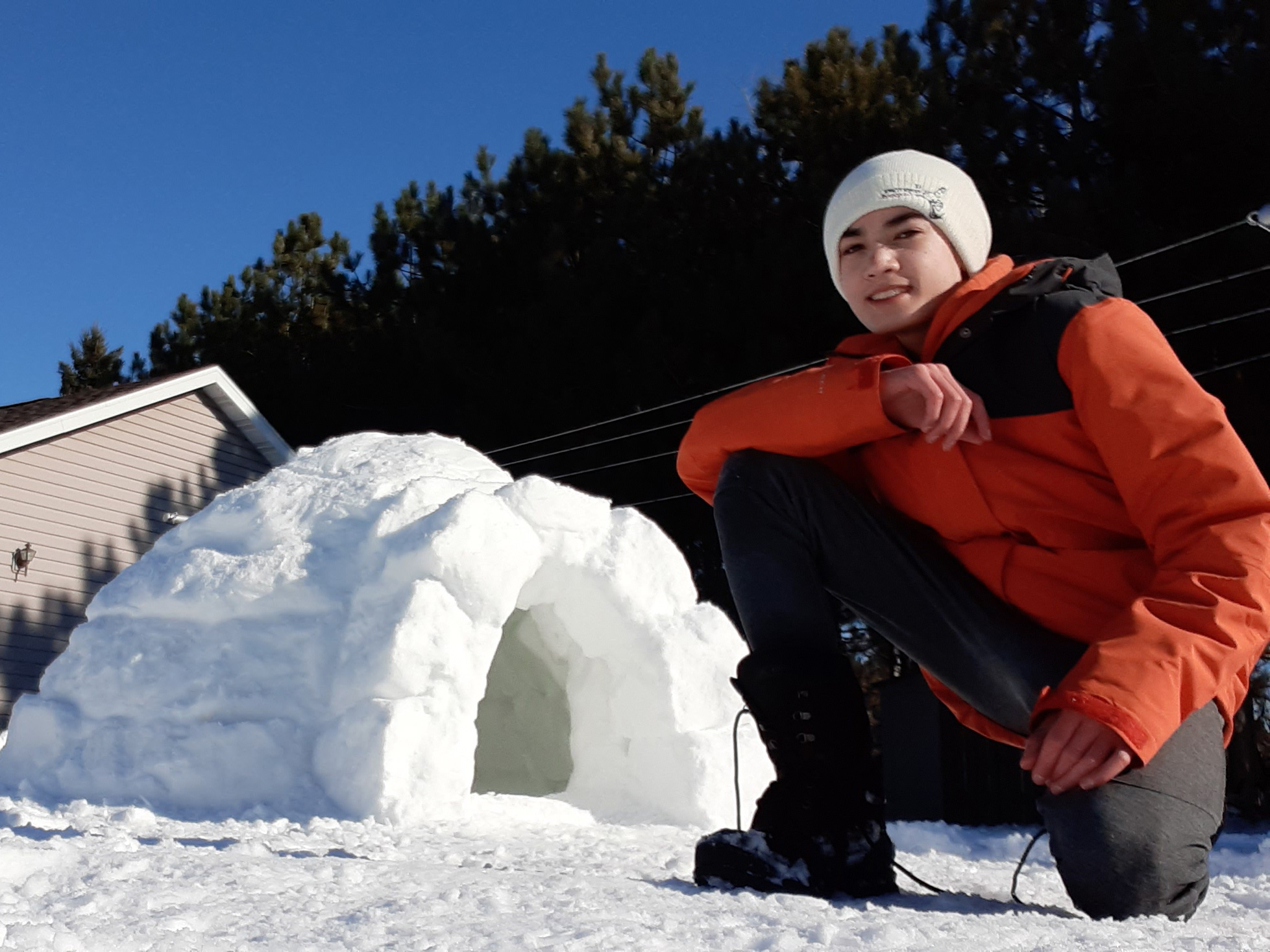 Témoignage de Léon - Scolarité aux Etats-Unis igloo Léon Poulain Etats-Unis