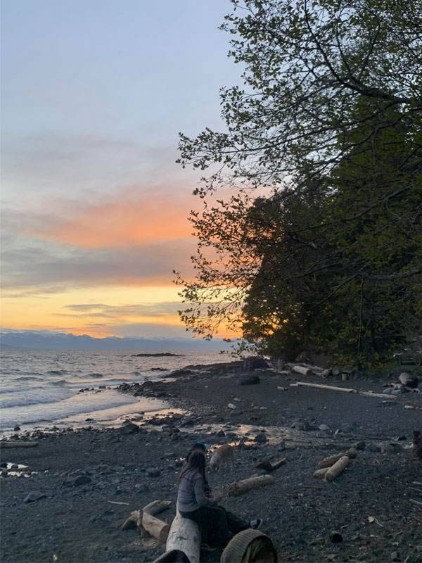 Témoignage de Lilas - Scolarité au Canada Coucher de soleil Canada