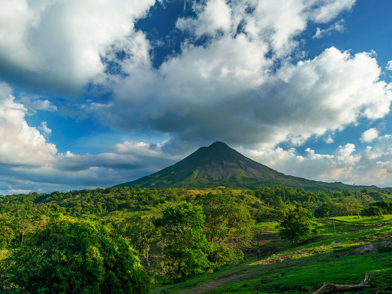 Volcan au Costa Rica