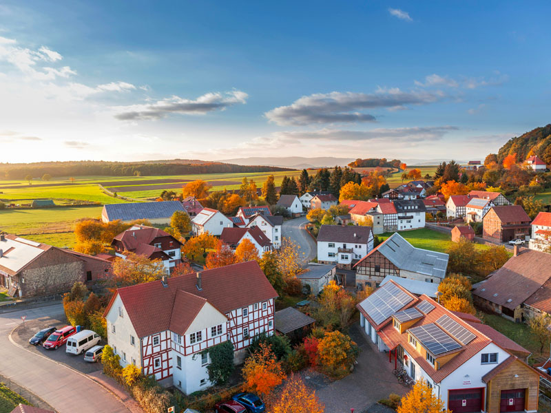 Petit Village en Allemagne