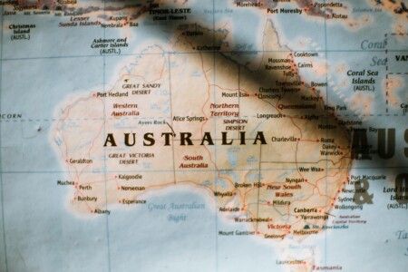 Formation et expérience professionnelle à l'étranger Carte de l'australie