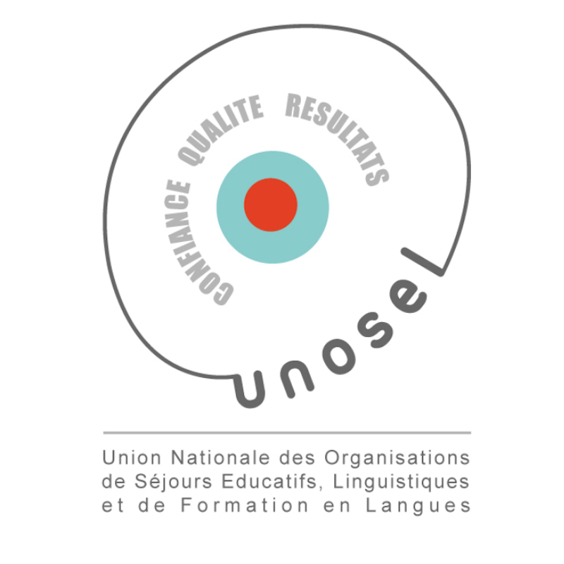 Pourquoi avons-nous choisi l'UNOSEL comme gage de qualité pour nos séjours linguistiques ? Logo UNOSEL